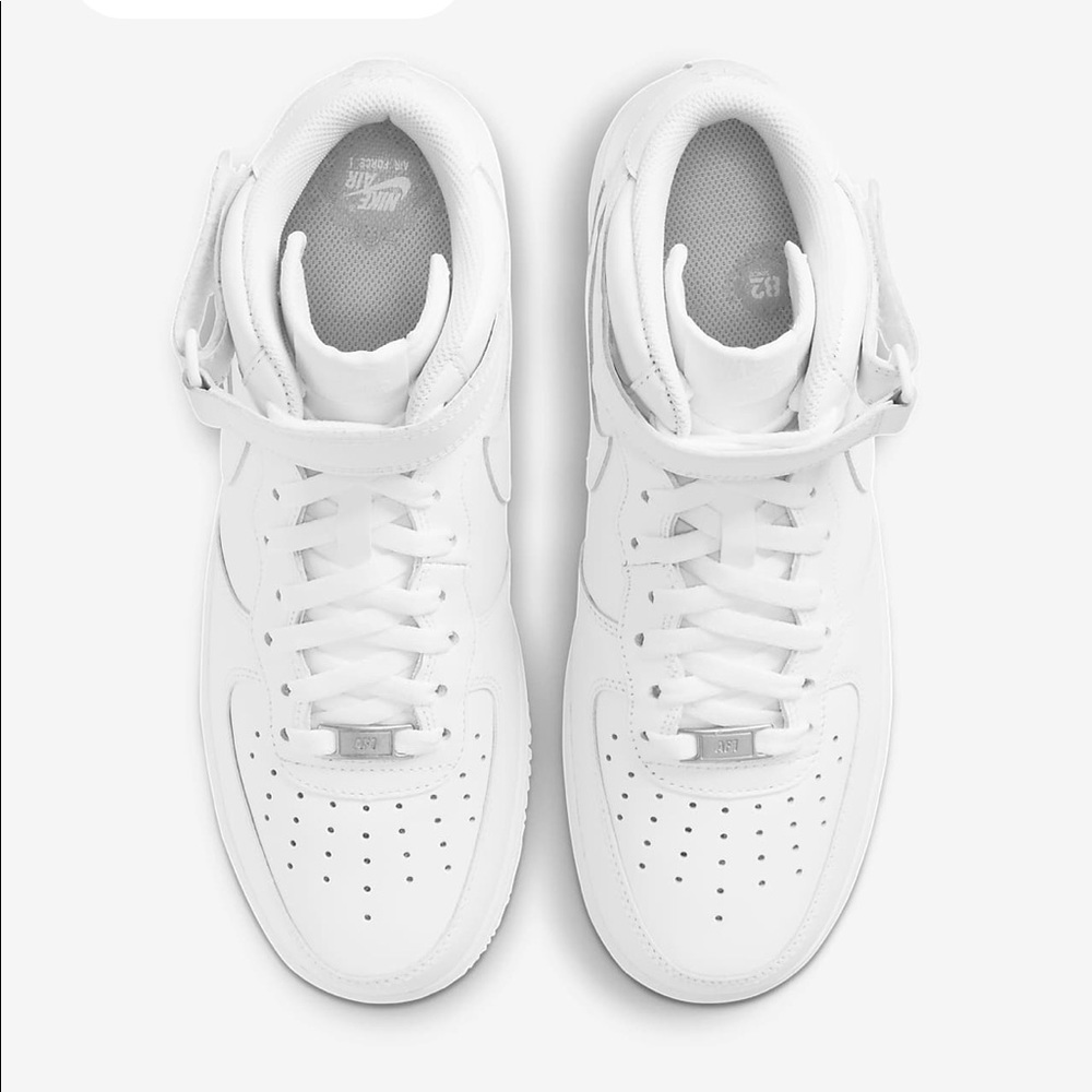 Nike Kids White High-Top Sneakers